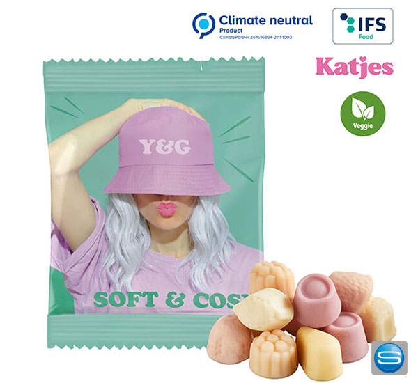 Katjes Yoghurt-Gums mit Ihrem Firmenslogan