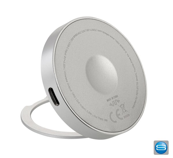 Magnetischer 3-in-1 Wireless Charger mit Handyständer und Logo