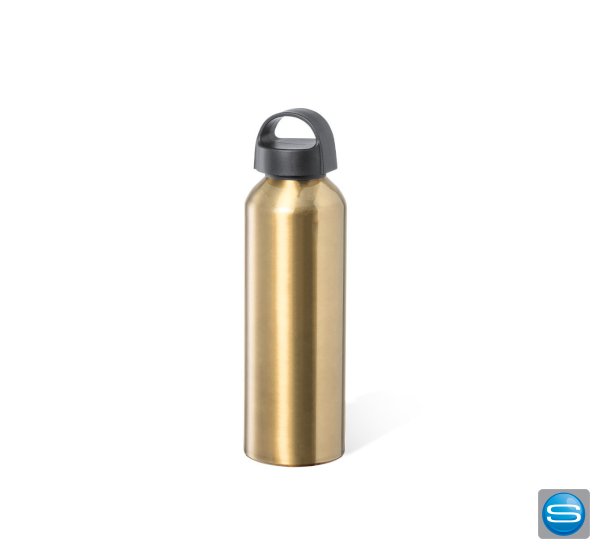 Trinkflasche aus Aluminium mit Logo