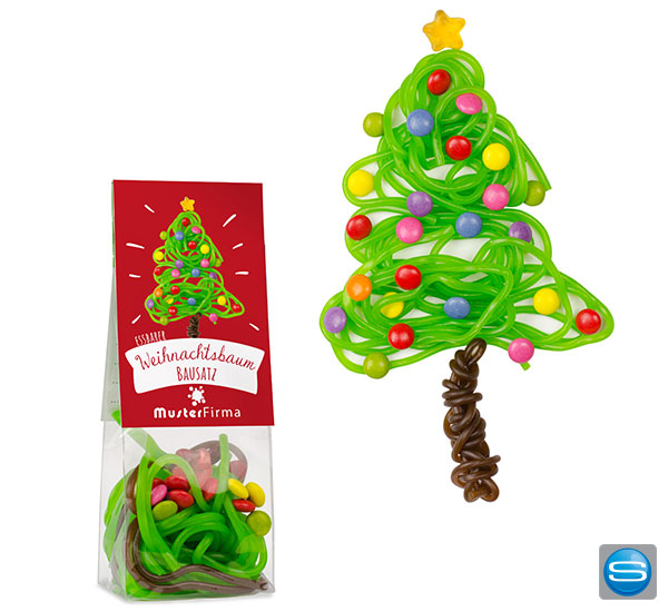 essbarer-weihnachtsbaum-als-werbegeschenk Essbarer Weihnachtsbaum mit bedruckbarer Karte