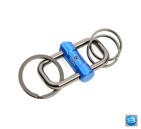 TROIKA Schlüsselanhänger mit 3 Schlüsselringen als Werbegeschenk  TROIKA Schlüsselanhänger mit 3 Schlüsselringen als Werbegeschenk