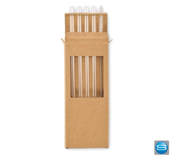 Trinkhalme Set als Werbemittel mit Ihrem Logo