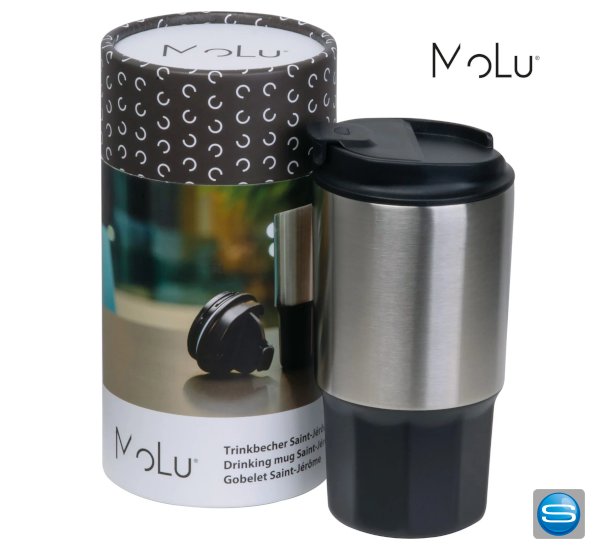 MoLu 500 ml Edelstahlbecher Saint-Jérôme als Werbegeschenk
