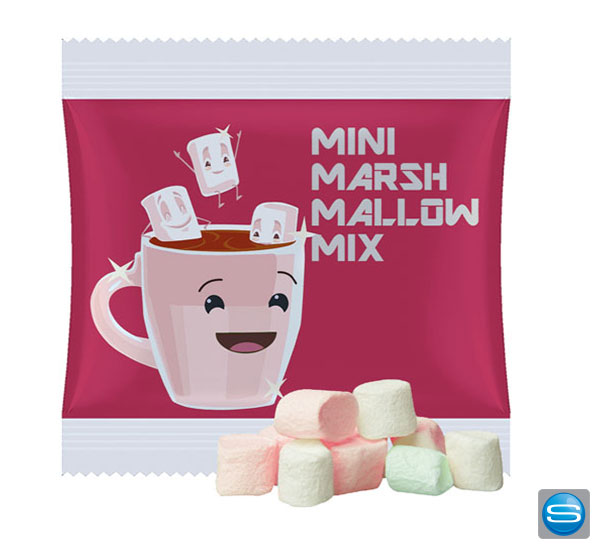 Mini Marshmallows in Maxi-Tüte bedrucken
