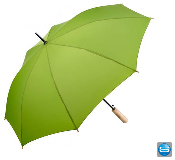 oekobrella-stockschirm ÖkoBrella Stockschirm aus recycelten Kunststoffen