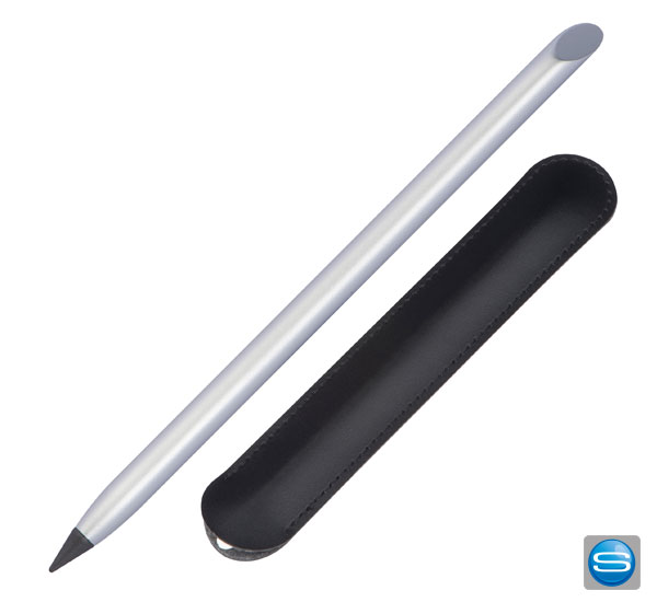 Aluminium Bleistift inklusive Etui mit Ihrem Logo gravieren
