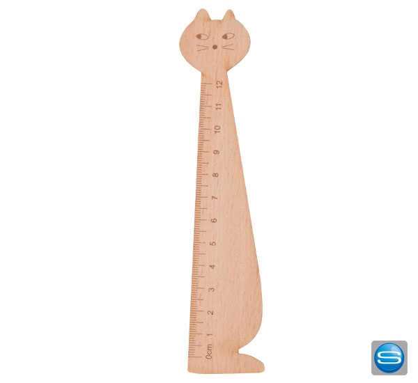 Holzlineal in unterschiedlichen Ausführungen mit Logo bedrucken