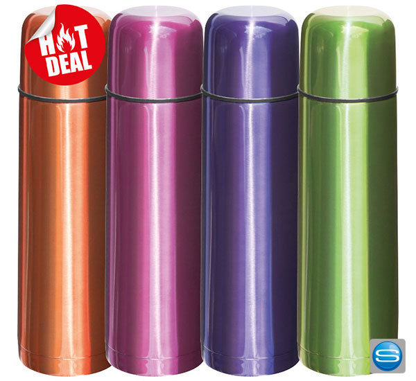 isolierkanne-in-trendigen-farben Thermokanne in Trendfarben mit Ihrem Logo lasern