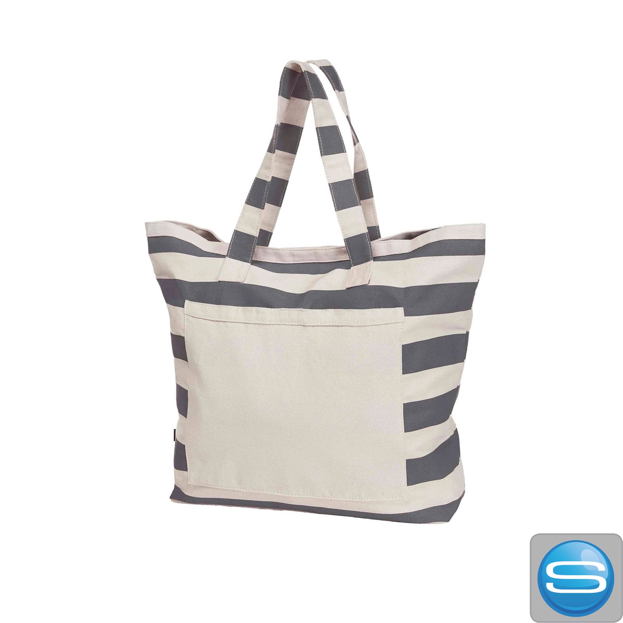 Shopper BEACH von Halfar als Werbeträger mit individueller Bestickung