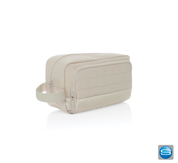 Bedruckbare rPET Kosmetiktasche als Werbeartikel Bedruckbare rPET Kosmetiktasche als Werbeartikel