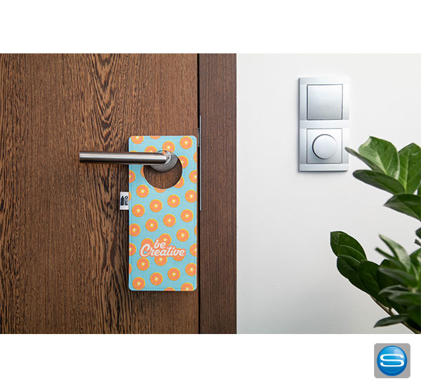 Türhänger aus rPET-Filz mit Wunschmotiv 