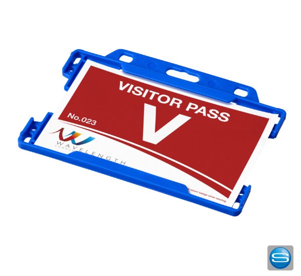 Bedruckbare Kartenhalter aus recyceltem Kunststoff Bedruckbare Kartenhalter aus recyceltem Kunststoff