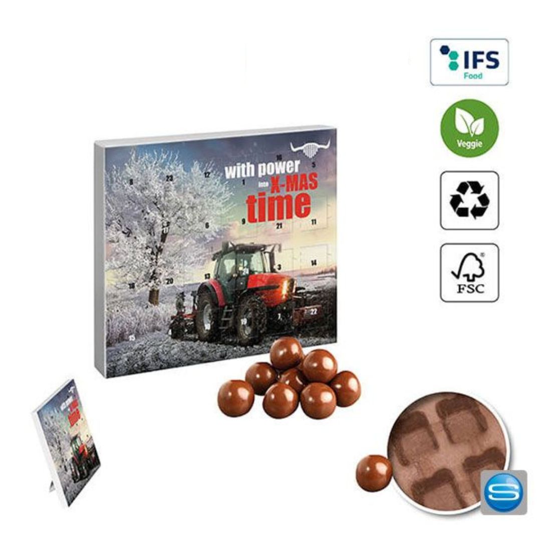 reinpapier® mini Adventskalender als Mailingartikel