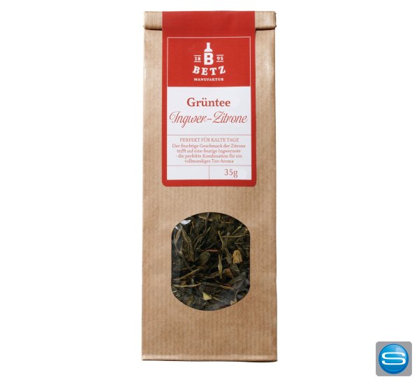 Grüntee Ingwer-Zitrone als Werbegeschenk