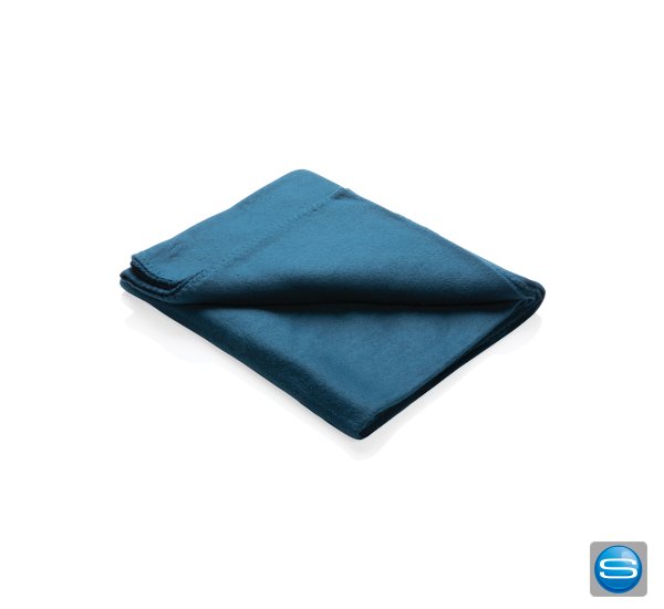 Fleece-Decke im Etui mit eigenem Logo