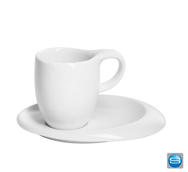 espresso-tasse-untertasse-logo-2 Veredelbares Espresso-Set in asymmetrische Form