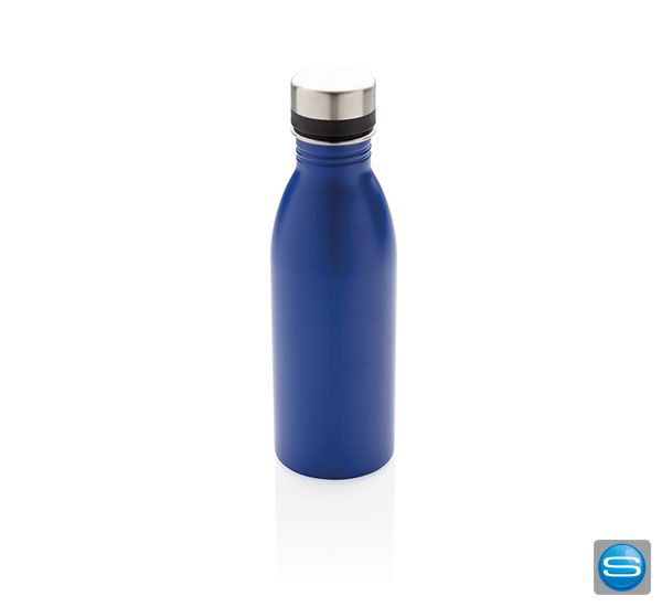 Leichte Metall Trinkflasche als Outdoor Werbartikel