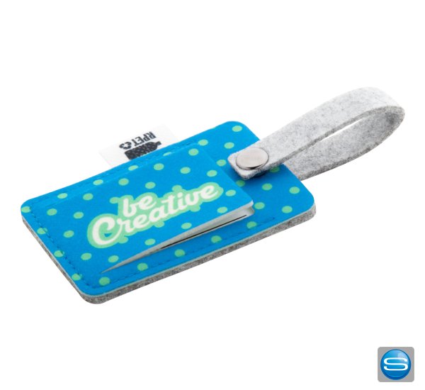 bedruckbarer rPET Kofferanhänger bedruckbarer rPET Kofferanhänger