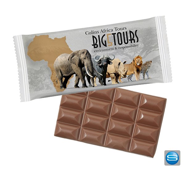 Super-Maxi Schokoladentafel im Flowpack