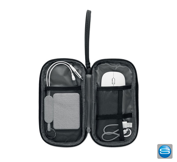 Kabelorganizer Tasche mit Ihrem Logo bedrucken