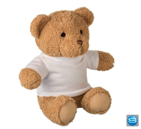 Teddybär im T-Shirt als Giveaway mit Logo bedrucken