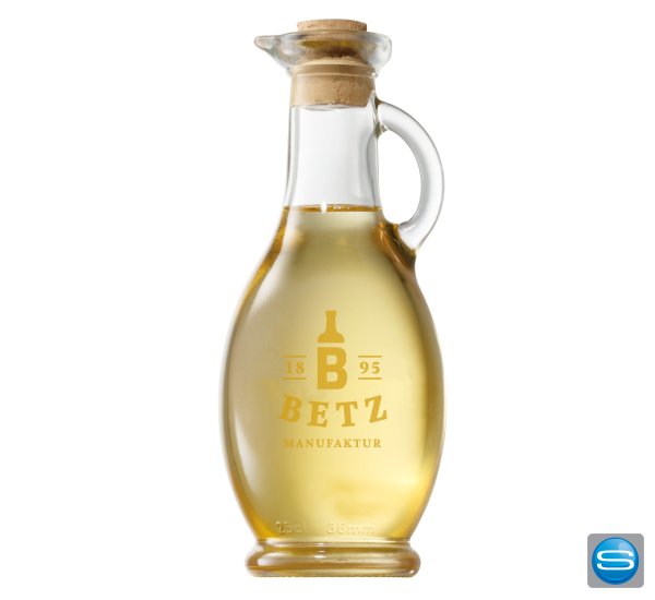 Schmuckflasche Egizia mit Olivenöl oder Balsamicoessig als Werbeartikel