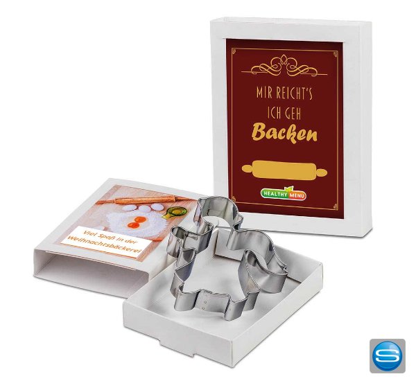 Backförmchen mit Ihrem Logo als Weihnachtsgeschenk bedrucken Backförmchen mit Ihrem Logo als Weihnachtsgeschenk bedrucken