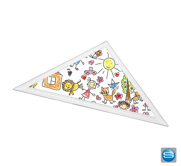Lineal-Dreieck bedrucken mit Ihrem Logo