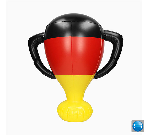 Aufblasbarer Deutschland Pokal individuell bedruckbar