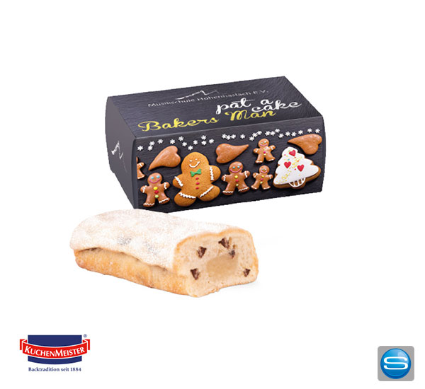 Christstollen Mini als Werbeartikel zu Weihnachten Christstollen Mini als Werbeartikel zu Weihnachten