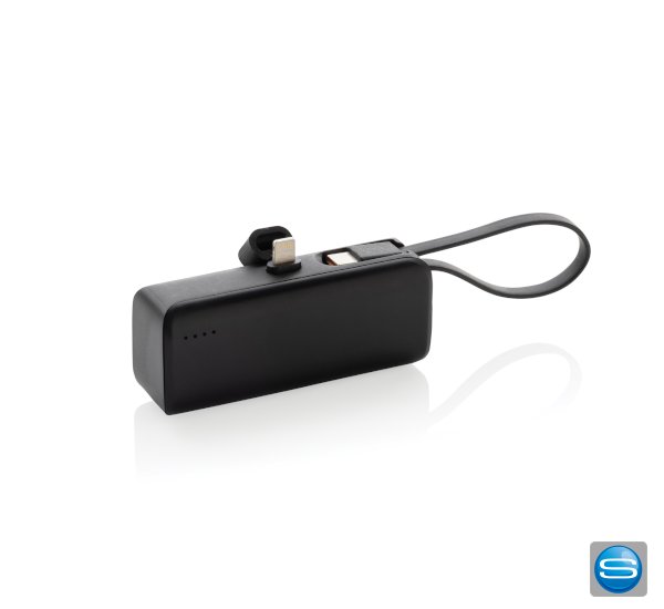 Powerbank aus RCS Plastik als Werbeträger