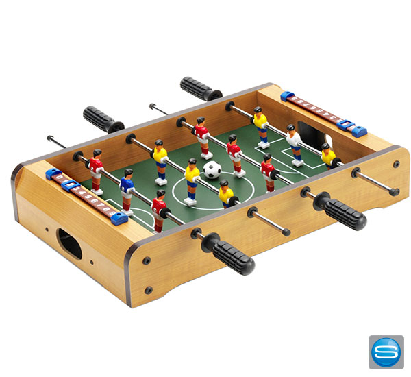 tischkicker-mit-ihrem-logo Fußball Tischkicker als Werbemittel mit Ihrem Logo