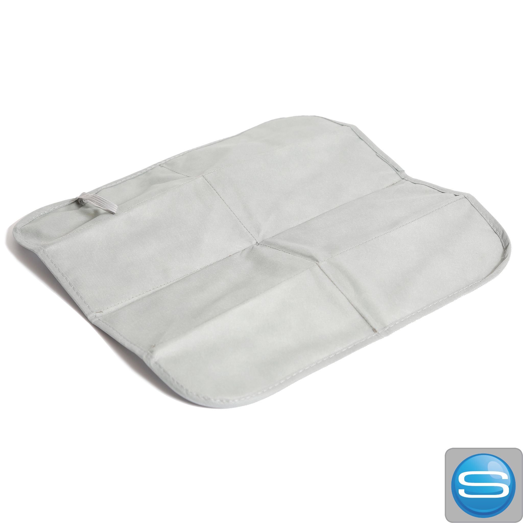 Sitzkissen All-Sit eco grau mit Werbedruck