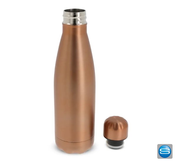 500ml Trinkflasche swing Metallic Edition als Give Away mit Logo bedruckt