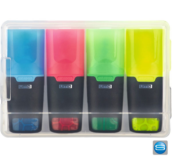 uma-textmarker-liqeo-4er-set-mini-mit-logo-bedruckt
