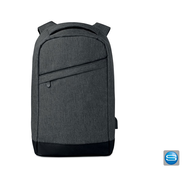 rucksack-mit-laptopfach-bedruckbar Laptop Rucksack mit persönlichem Logodruck
