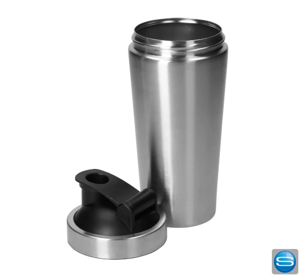 Edelstahl-Shaker 600 ml – Doppelwandiger Fitness-Shaker