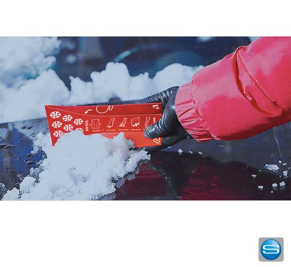 zweiineins-eiskratzer-und-schneeschaufel Multifunktionaler Eiskratzer mit Ihrem Logo