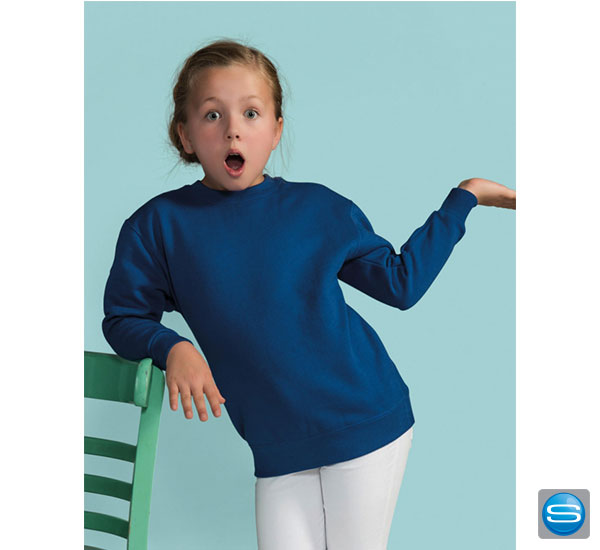 Pullover bedrucken - Sweatshirt für Kinder mit Logodruck