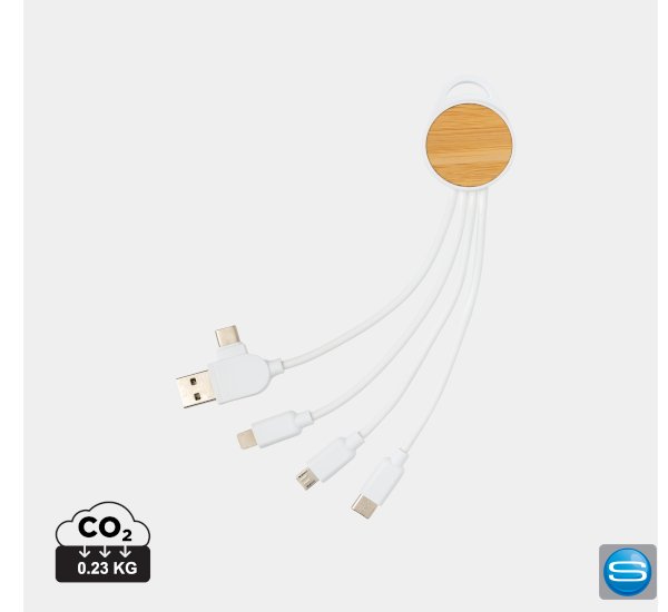 Multiladekabel Mit Bambus Geh use Als Individueller Werbeartikel multiladekabel-mit-bambus-geh-use-als-individueller-werbeartikel
