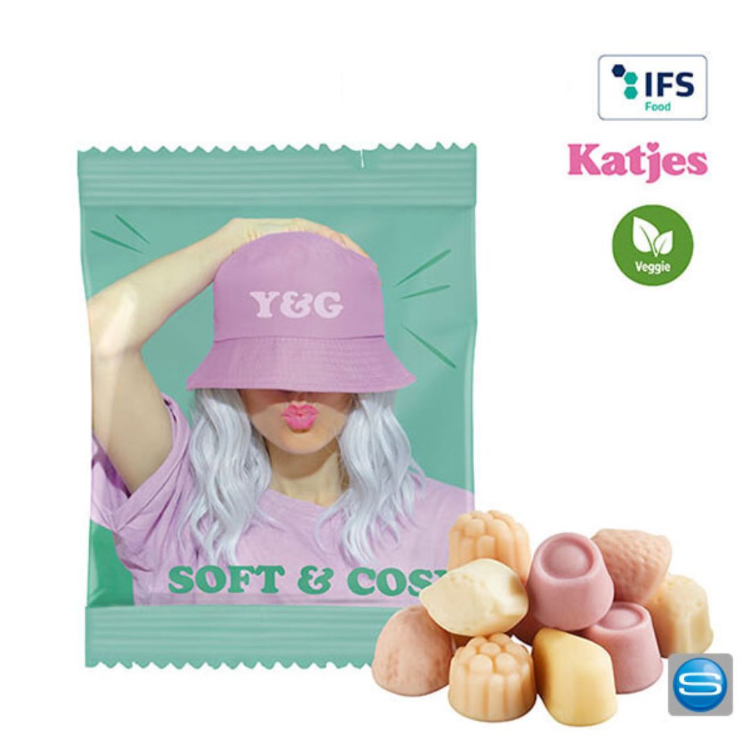 Katjes Yoghurt-Gums mit Ihrem Firmenslogan