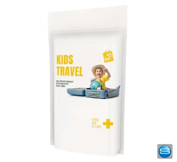 MyKit Kinder Reiseset in Papiertasche mit Ihrem Motiv
