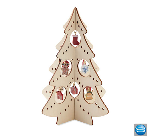 holz-weihnachtsbaum Weihnachtsbaum aus Sperrholz mit Ihrem Logo