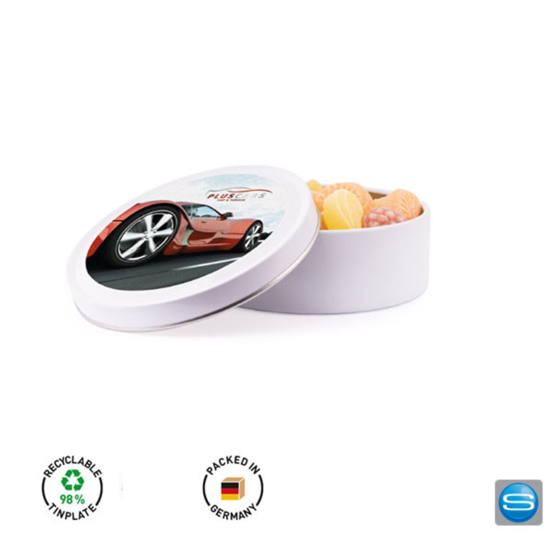 Bonbondose als individuelles Werbegeschenk Bonbondose als individuelles Werbegeschenk