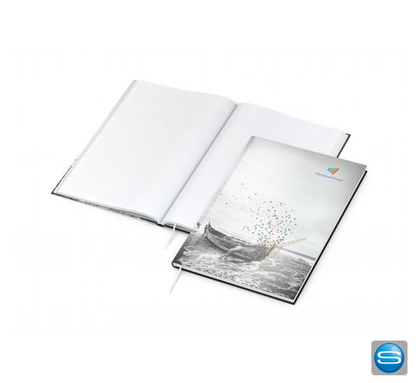 bedruckbares-notizbuch-als-werbegeschenk Notizbuch A4 als Werbeträger