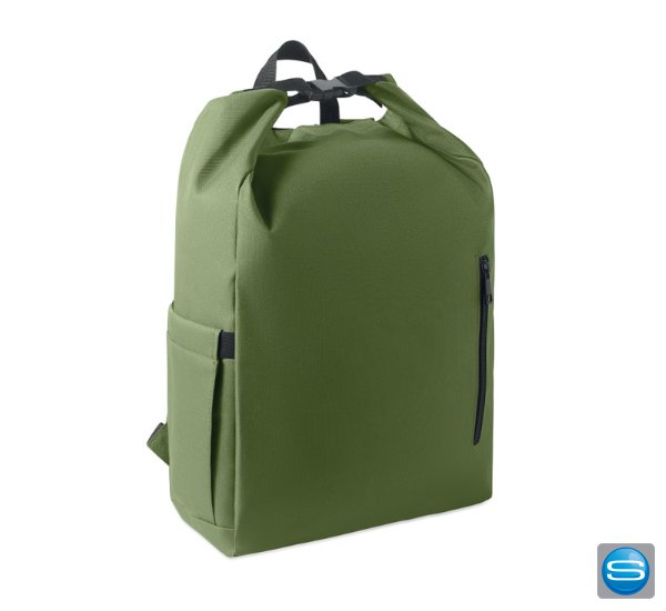 Rolltop Laptop Rucksack als Werbegeschenk bedrucken