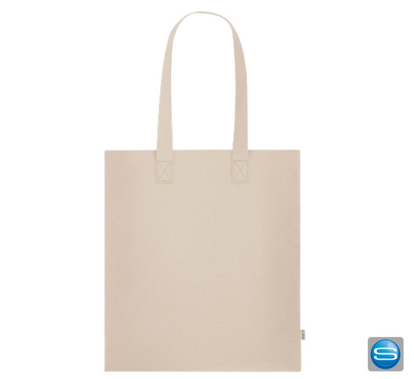 Tasche aus recyceltem Filz bedruckbar als Werbeartikel  Tasche aus recyceltem Filz bedruckbar als Werbeartikel