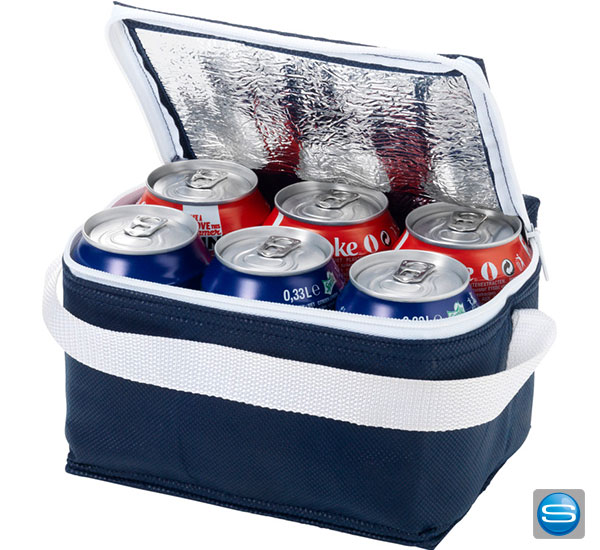 guenstige-kuehltasche-mit-logo-dunkelblau