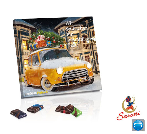 individueller-sarotti-adventskalender Sarotti Täfelchen Adventskalender mit Ihrem Logo