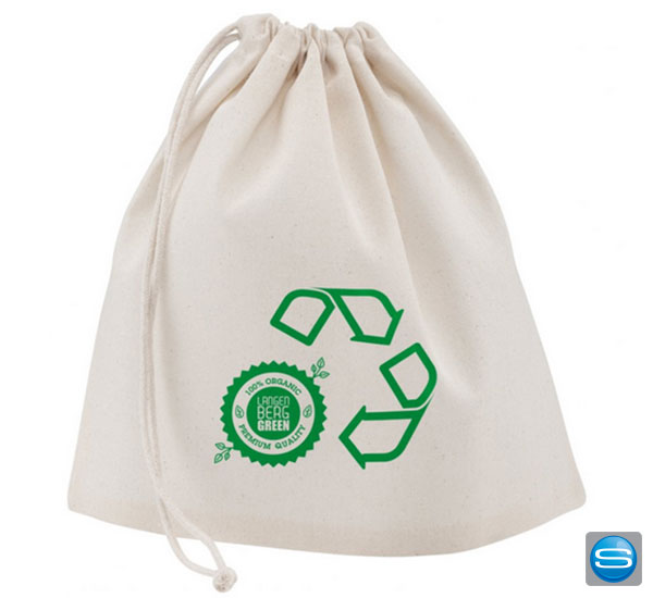 Einkaufsbeutel aus recyceltem PET und Baumwolle mit Logo